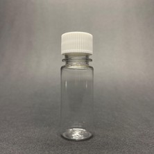 Valor 15 cc Plastik Şişe - Beyaz Kapaklı - 15 ml Kapaklı Pet Şişe x 10 Adet
