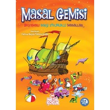 ÖNÇ - PRİME Masal Gemisi Boyamalı Soru Etkinlikli Masallar