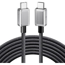 Valor Orico 60W 3A Pd Type-C To Type-C Hızlı Şarj ve Data Kablosu 1.5 Metre Siyah