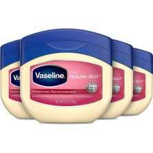 Valor Vaseline Petroleum Jelly Bebek Cilt Bakımı Koruyucu ve Saf 4 Sayım Kuru Cildi Tedavi Eder ve Bezin