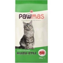 Valor Pawmas Kuzu Etli Kedi Maması 10KG