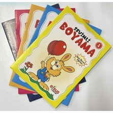 ÖNÇ - PRİME Sevimli Boyama Seti (5 Kitap)
