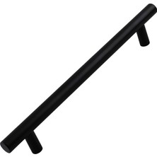 Valor Çubuk Mobilya Mutfak Dolap Dolabı Çekmece Kulpu Kulbu -Mat Siyah Metal (128 Mm-12.8 Cm) Kulpları