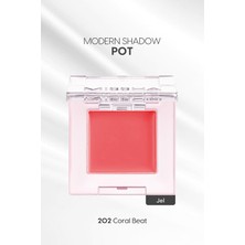 Valor Missha Parlak Jel Dokulu Tekli Göz Farı Modern Shadow Pot (202 Coral Beat) 202 Coral Beat