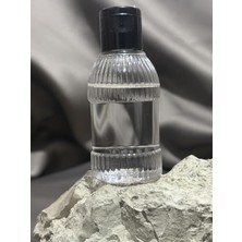 Valor 50 Adet 50 ml Boş Plastik Şişe YM23 Siyah Kapak
