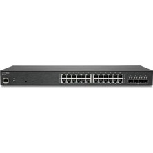 Valor Sonicwall 24PORT 02-SSC-2467 Gigabit 4xsfp+ Yönetilebilir Switch Rackmount