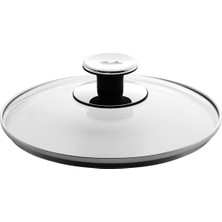 Valor Fissler/şeffaf Pişirme Cam Kapak (Ø 20 Cm) Tava, Tencere ve Düdüklü Tencereler Için Yedek Kapak