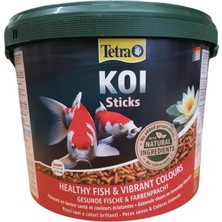 Valor Tetra Pond Koi Sticks Balık Yemi, 10 Litre