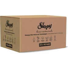 Valor Sleepy Bio Natural Yenidoğan Islak Bebek Bakım Havlusu 24X40 Adet