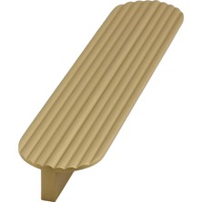 Valor Teke Mat Altın Metal Kulp 224 mm 22,4 cm Mutfak Dolabı Kulbu Kulpu Mobilya Çekmece Dolap Kulpları