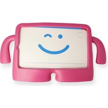 ÖNÇ - PRİME Samsung Galaxy Tab A9 Kılıf Karakter Tablet Silikon - Pembe
