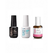 Valor Fontenay Runail Uv Filtresiz Top Coat 18ML + Rubber Base Scotch 18ML + Non-Acid Primer 15ML Şeffaf