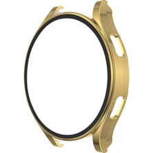 ÖNÇ - PRİME Watch 5 Pro 45MM Wall Camlı Kasa Ekran Koruyucu - Gold