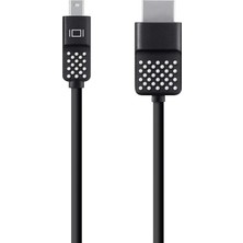 Valor Belkin Mini 1.8 M Display Port To HDMI Cable Siyah