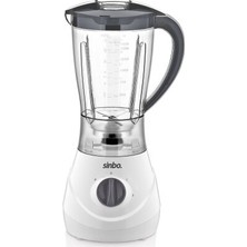 ÖNÇ - PRİME Sinbo Turbo Blender - 4 Bıçaklı - Buz Kırıcı - 1.6 Litre Hazne