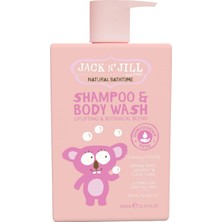 Valor Jack N' Jıll Jack N Jill Çocuklar Için Tamamen Doğal Saç ve Vücut Şampuanı (Pembe Kutu) - 300 ml