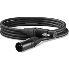 Valor Midex Mcb-3x Kaliteli Stereo Mikrofon Kablosu Xlr + Xlr 3 Metre Siyah Renk