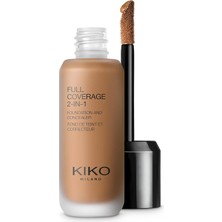 Valor Kiko Milano Fondöten & Kapatıcı-Full Coverage 2-In-1 Foundation & CONCEALER-120 Neutral-Mat Saten B