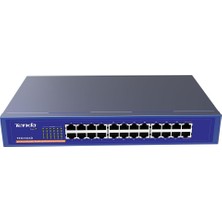 Valor Tenda 10/100/1000 Mbps Yönetilemeyen 24 Portlu Masaüstü / Rackmount Gigabit Switch
