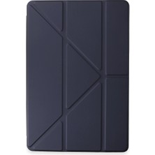 ÖNÇ - PRİME Huawei Honor Pad 9 Kılıf Kalemlikli Mars Tablet Kılıfı - Lacivert