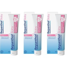 Valor Bepanthol Baby Pişik Önleyici Merhem 100 gr 3lü Paket L Parapen, Sls, Parfüm, Koruyucu Içermez