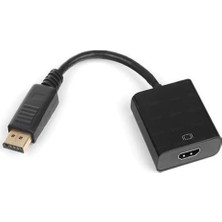 Valor Sanec Display Port To HDMI Dönüştürücü (Display Port Bilgisayara Takılır) (Hdmi Kablo ile Monitör,