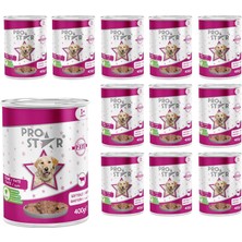 Valor Prostar Yetişkin Köpek Biftekli Pate Yaş Mama 400 gr x 12 Adet