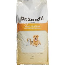 Valor Dr.sacchi Basic Chicken Yetişkin Köpek Maması, 15 kg
