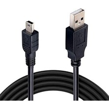 Valor Alfais 4575 Mini USB To USB Data Şarj Kablosu, Siyah