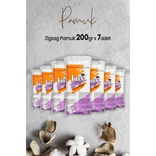 Valor Lux Zigzag Pamuk 200 gr x 7 Adet