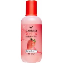 Valor Gabrini Aseton, 200 ml Çilek 1 Paket (1 x 1 Adet)