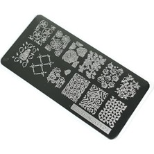 Valor Nail Art Stamping Baskı Plakası VV01