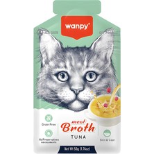Valor Wanpy Ton Balıklı Tahılsız Kedi Çorbası 50GR x 24 Adet
