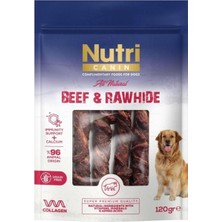 Valor Nutri Sığır Eti Sarılı Tahılsız Büyük Boy Kemik Köpek Ödülü 120 gr