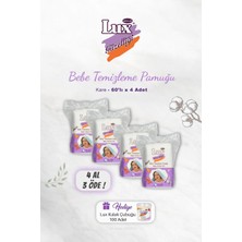 Valor 4 Al 3 Öde Lux Kare Bebe Temizleme Pamuğu 60' Lı, Kulak Çubuğu Hediyeli