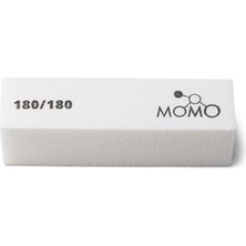 Valor Momo Professional Tırnak Üstü Törpü Buffer 180/180 Beyaz 10 cm
