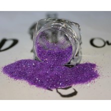Valor Tırnak Süsleme Holografik Mikro Sim Nail Art Koyuleylak Rengi Ekstra Mikro Sim 5 Ml/5 gr Makyaj Sim