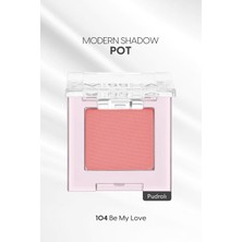 Valor Missha Mat Pudra Dokulu Tekli Göz Farı Modern Pot (104 Be My Love) 104 Be My Love