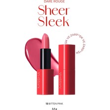 Valor Missha Yoğun Pigmentli Besleyici Nemli Bitişli Ruj Dare Rouge Sheer Sleek (13 Bitten Pink) 13 Bitte