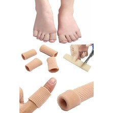 Valor Bunyon 1AD 7 cm El Ayak Parmak Koruyucu Ayırıcı Kumaş Kaplı Jel Silikon Tüp Tırnak Batması Kemik Na