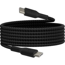 Valor Belkin Boostcharge (6.6ft) Braided Usb-C To Usb-C Cable For Iphone 16, Iphone 16 Pro, Iphone 16 Pro
