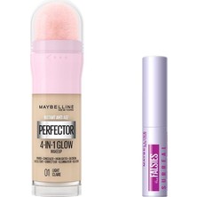 Valor Maybelline New York Instant Perfector Glow 4 Etki 1 Arada Fondöten & Mini Tattoo Liner Gel Pencil M