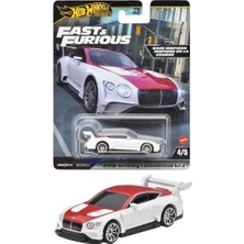Valor Hot Wheels Fast-Furious Premium Araba 2018 Bentley Continental Gt3 HNW46-HVR63