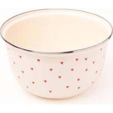 Valor Cupid Emaye Karıştırma ve Salata Kabı 24CM 4 Litre (Ocağa Da Koyulabilir)