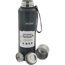 Valor Çift KATMANLI%100 304 Kalite Çelik Vakumlu Termos 1500ML, Dayanıklı Kamp Ekipmanları, Kamp Aksesuar