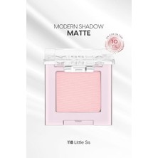 Valor Missha Yumuşak Dokulu, Dökülme Yapmayan Mat Tekli Göz Farı Modern Shadow Matte (118 Little Sis) 118