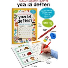 ÖNÇ - PRİME Yazı Izi Defteri - Yazmayı Öğreten Defter - Jumbo Kalem, Kalemtıraş ve Silgi Hediyeli