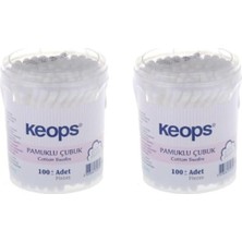 Valor Keops Pamuklu Kulak Çubuğu 2 x 100'LÜ