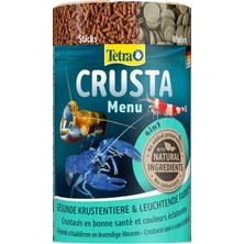 Valor Tetra Crusta Menu – 4'ü 1 Arada Yem, Çubuk, Pelet, Gofret ve Granül Ile, Karides ve Yengeçler Için,