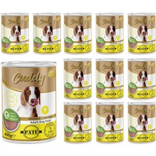 Valor Cuddy Yetişkin Köpek Tavuklu Pate 400 gr x 12 Adet